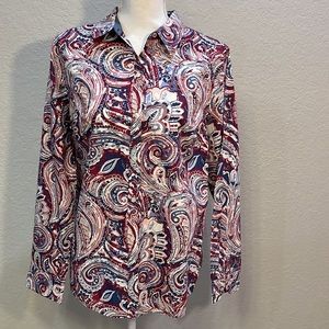 Beautiful Carter Club button up blouse